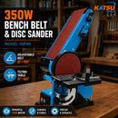 350W Bench Belt and Disc Sander – 150mm Disc, 100