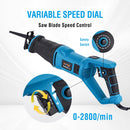 Reciprocating Saw 750W, 20mm Stroke Length, 2800