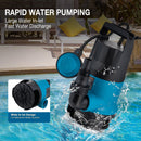 400W Portable Submersible Water Pump for Clean and