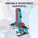 375W Bench Belt and Disc Sander, 150mm Disc, 100 x