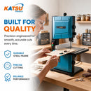 200mm Bandsaw - 350W Electric Woodworking Benchtop