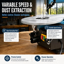 Scroll Saw 406mm – Adjustable Table, LED
