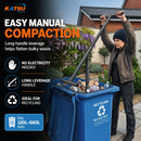Manual Wheelie Bin Compactor – Adjustable Height