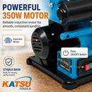 350W Bench Belt and Disc Sander – 150mm Disc, 100