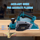 Electric Planer 600W, Handheld Corded Wood Planer