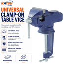 Universal Clamp-On Table Vice 2.5" 60mm, 360°