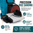 400W Bench Belt and Disc Sander – 150mm Disc, 100