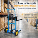 Hydraulic Trolley Lift with Platform, Foldable