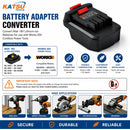 Battery Adapter Converter Compatible with Famous