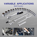 24-Piece 1/2" Drive Ratchet Socket Set - CR-V