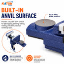 Portable 3.2" Clamp-On Table Vice with Nylon Jaws