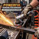 Air Angle Grinder 125mm 5", Heavy-Duty Pneumatic