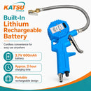 Rechargeable Digital Tyre Inflator Pressure Gauge