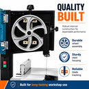 200mm Bandsaw - 350W Electric Woodworking Benchtop