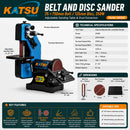 Belt and Disc Sander - 25 x 750mm Belt/125mm Disc