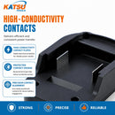 Battery Adapter Converter Compatible with Famous