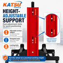 Universal Car Detailing Rolling Wheel Stand with