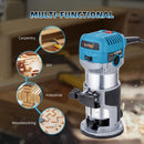 Electric Hand Trimmer Wood Router 710W Compact
