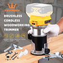 Brushless Cordless Handheld Wood Trimmer Router