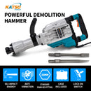 1700W Demolition Hammer Concrete Breaker, 60J