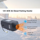 KATSU Diesel Parking Heater Set without assembley, Black