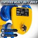 KATSU Tools 2 Ton Geared Beam Trolley Hoist Adjustable Garage Workshop