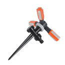 Garden Water Lawn Sprinkler- Swivel- With Spike