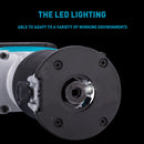 Cordless Trimmer 18v 4.0Ah with 3 chucks 1/4" 6mm 8mm Body Only