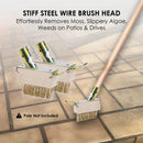 Patio Weed Wire Brush 2PCs