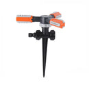 Garden Water Lawn Sprinkler- Swivel- With Spike
