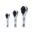 Short Ratchet Handle Set 3PCs 72 Teeth