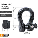 Tow Shackle 7/8 Inch 8Ton 2PCs/pack