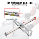 TOPWAY Manual Drywall Cutter 60cm Foldable Handle Plasterboard Tool 347613