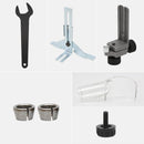 Cordless Trimmer 18v 4.0Ah with 3 chucks 1/4" 6mm 8mm Body Only