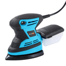KATSU 200W Electric Palm Sander with Dust Collector and 20 Pads