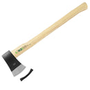 LINZI 2.5lb Wood Chopping Axe - Carbon Steel Blade & 70cm Wood Handle