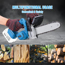 21V Brushless Cordless Chainsaw 10 Inch Handheld