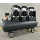 Air Compressor Oil Free 120 Litre 1.2KW x 3 Motors