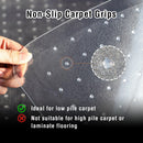 Office Chair Mat for Carpet Floor, 90x120cm, 2.2mm