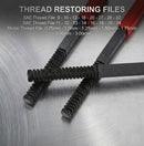 49-Piece Thread Chaser Set - Rethreading Tool Kit