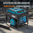 1600W Petrol Welder Generator, 130A AC 230V Welder
