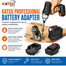 Battery Adapter Converter Compatible with Famous