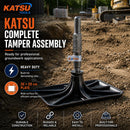 PH65 Jack Hammer Ground Tamper, 30 x 20 x 26cm