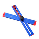 4-in-1 Drilling Positioning Ruler 350mm/13.8"
