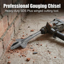 SDS Plus Winged Gouging Chisel 14 x 22 x 250mm
