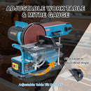 375W Bench Belt and Disc Sander, 150mm Disc, 100 x