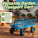 Garden Trolley Cart with Steel Mesh 96x51cm, 400kg
