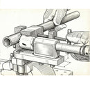 Pipe/Tube Notcher 2-1/2", Makes Joints for Clean