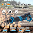 Reciprocating Saw 900W, 22mm Stroke Length, 2800