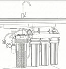 Pack of 2 Poly Phosphates Cartridge Water Filter